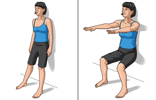 Yoga Chair Pose