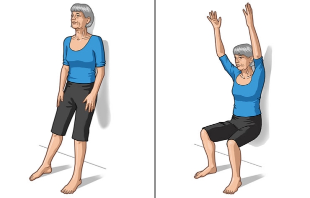 Yoga Half Chair Pose