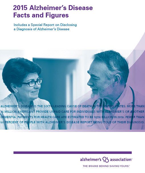 2015 Alzheimer’s Disease Facts and Figures
